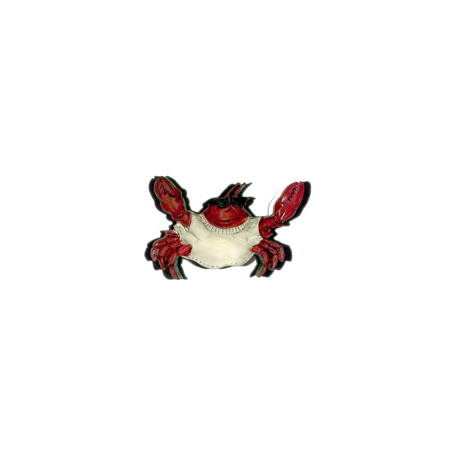 [10094] POLY MGNT CRAB SUNGLASS IMPRINT
