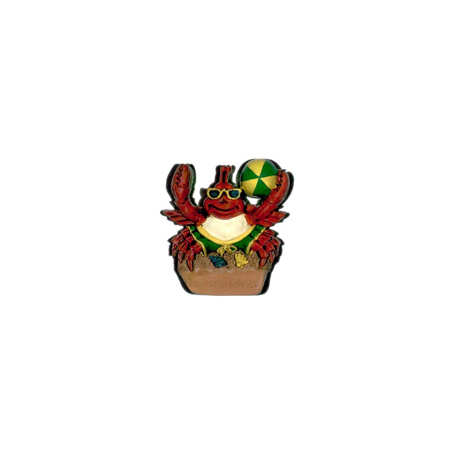 POLY MAGNET BEACHBALL CRAB