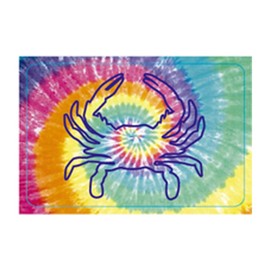 [10146] PLAYING CARDS TIE DYE CRAB