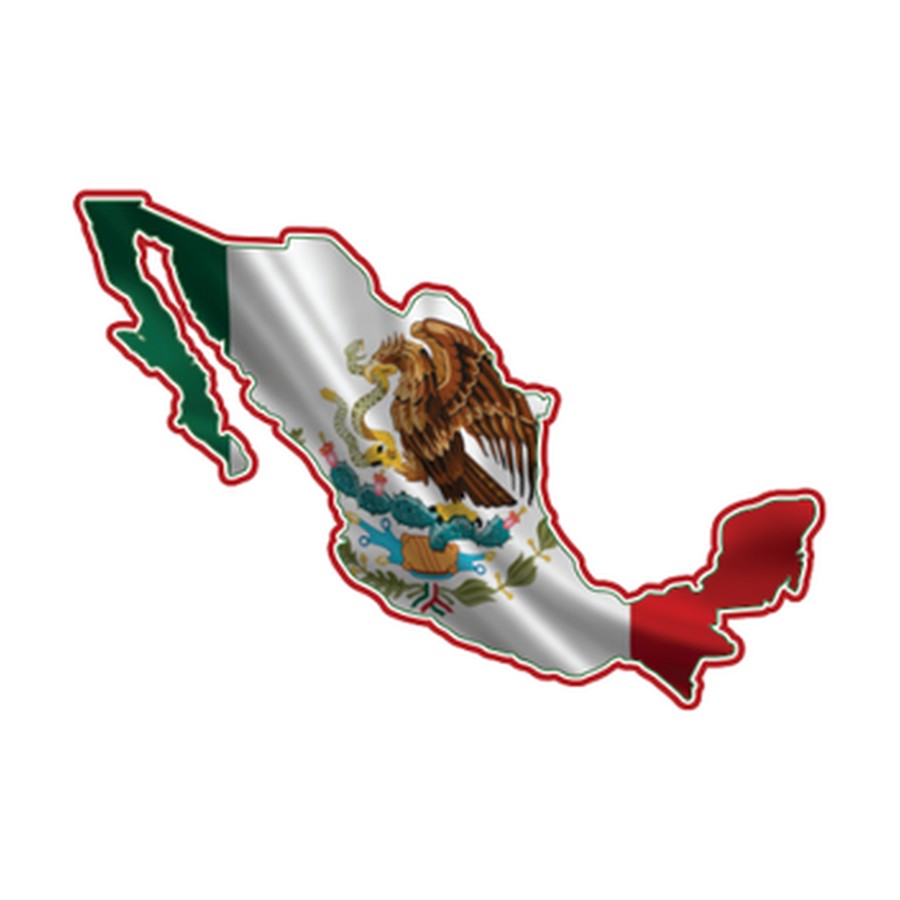 FOIL WOOD MAGNET MEXICO OUTLINE