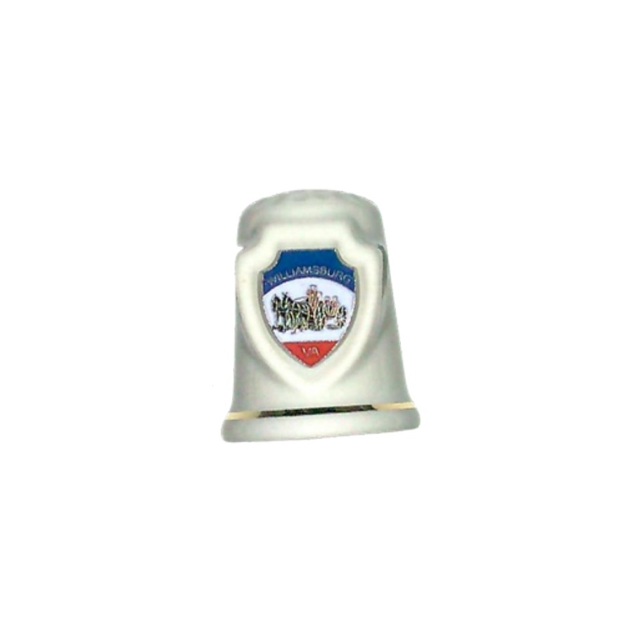THIMBLE WITH SHIELD PORC