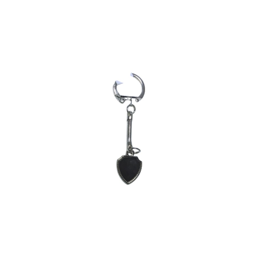 KEYRING WITH SHIELD