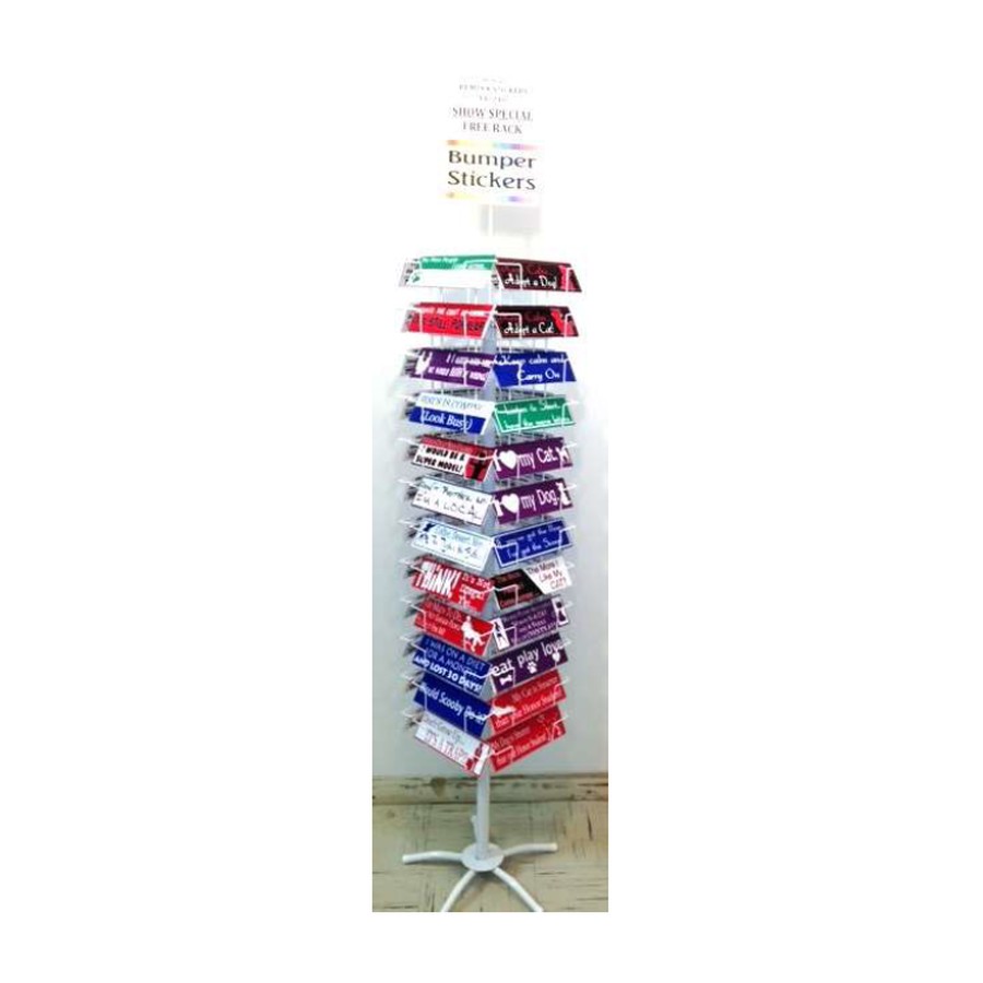 DISPLAY 48PT FLOOR BMPR STCKRS