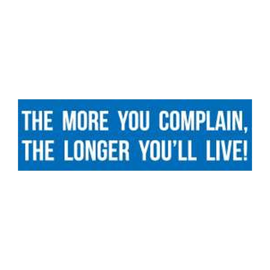 [10581] BMP STK MORE U COMPLAIN