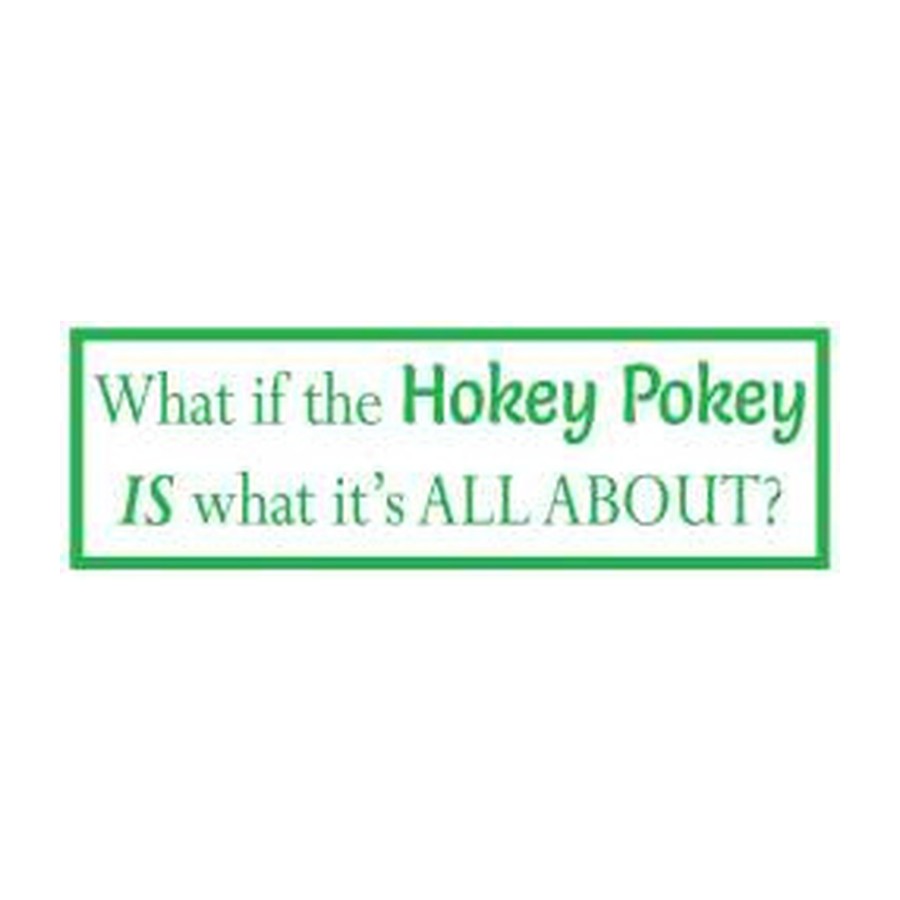[10592E] 11.5X3 BMP STK HOKEY POKEY