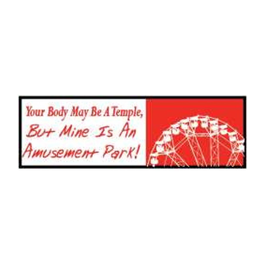 [10598E] 11.5X3 BMP STK ...AMUSEMENT PARK