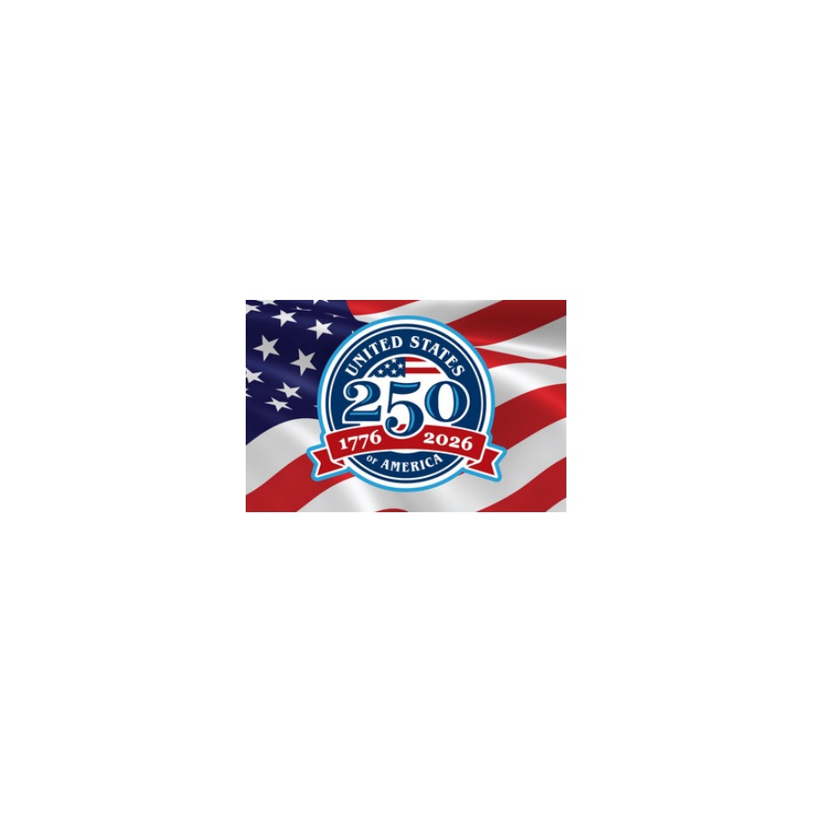 [11251] POST CARD USA 250TH FLAG