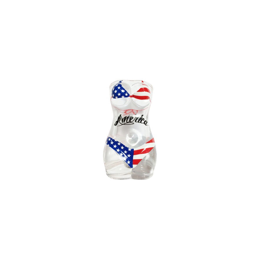 SHOT FULL BODY USA FLAG BIKINI
