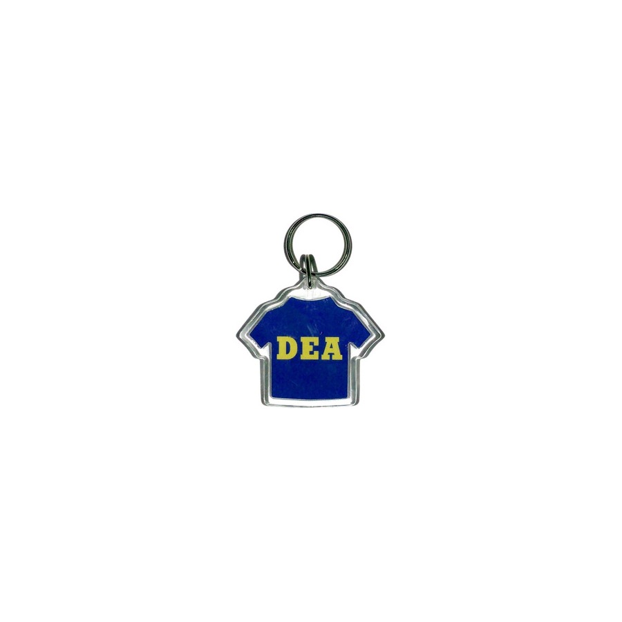 KEYRING LUCITE DEA SHIRT (BC8)