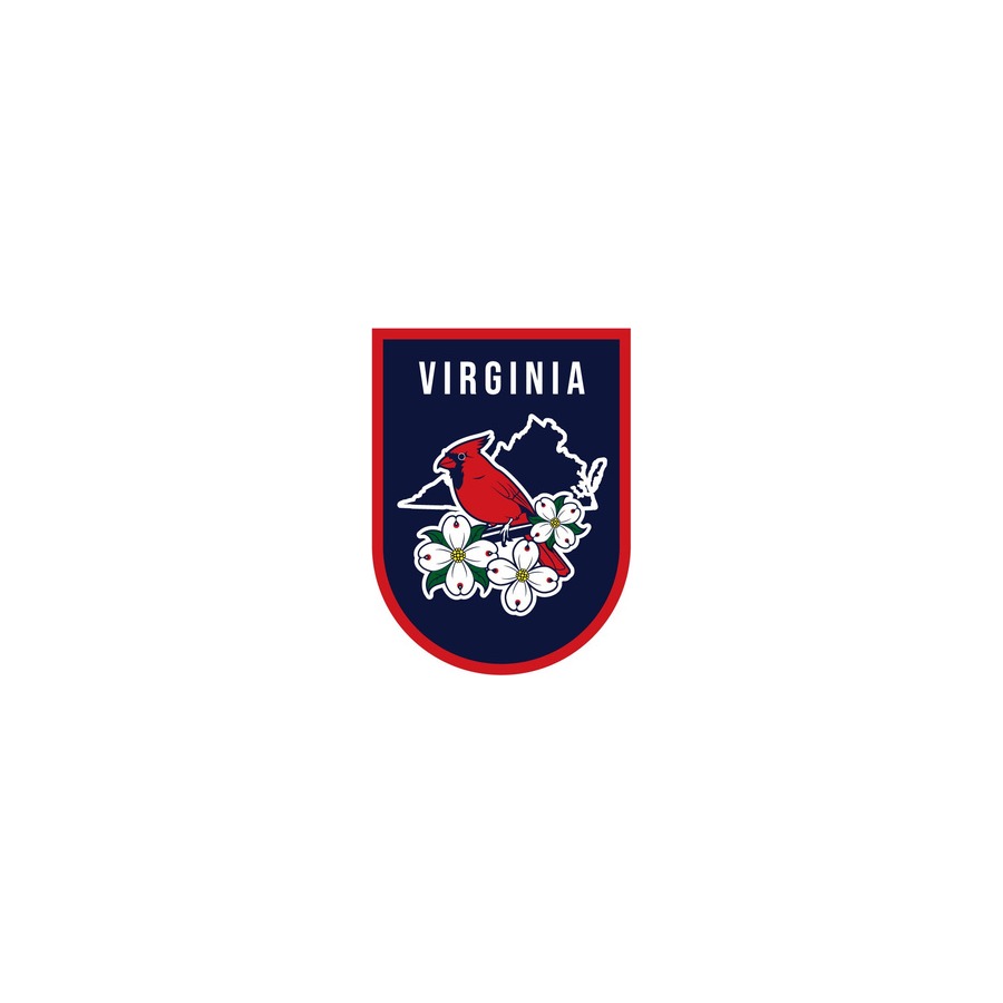 [20343] PATCH VIRGINIA CARDINAL