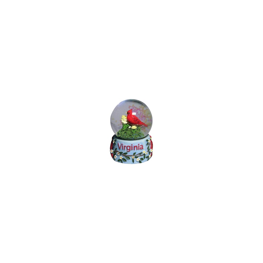SNOWGLOBE MINI VA CARDINAL(BC6)