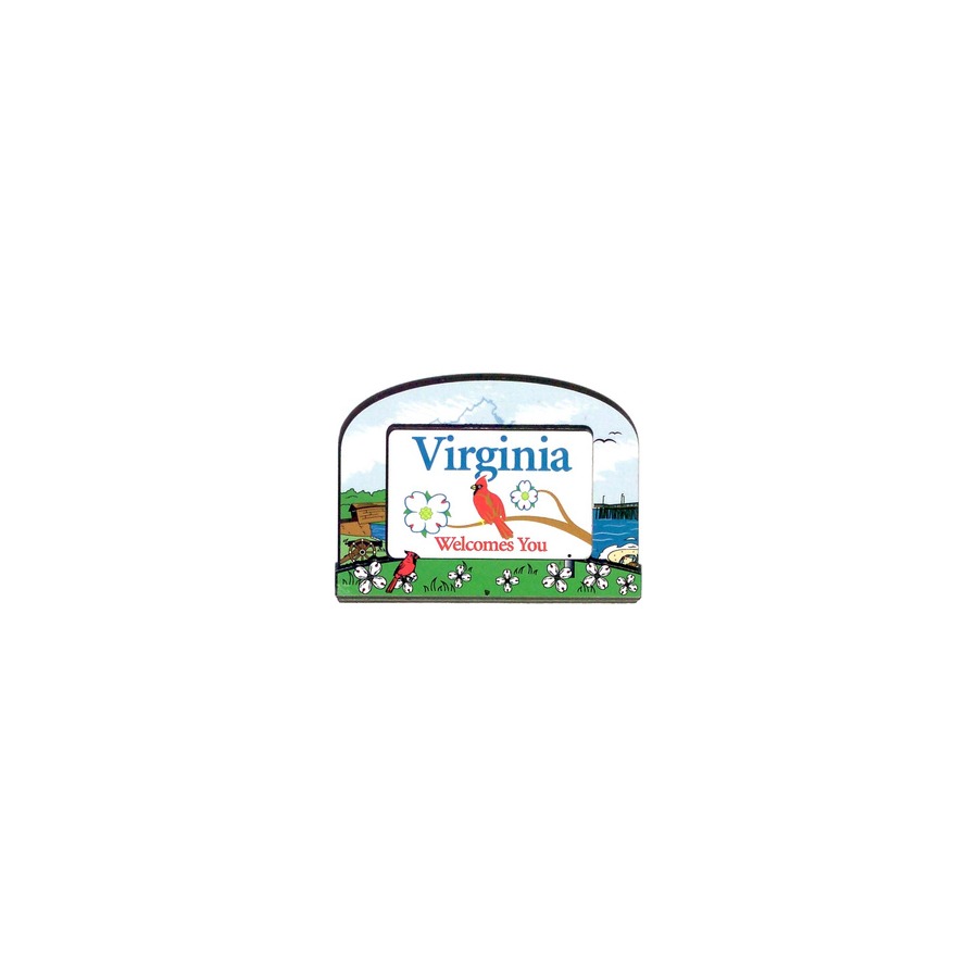 [20606] VA WELCOME 2 LEVEL MAGNET