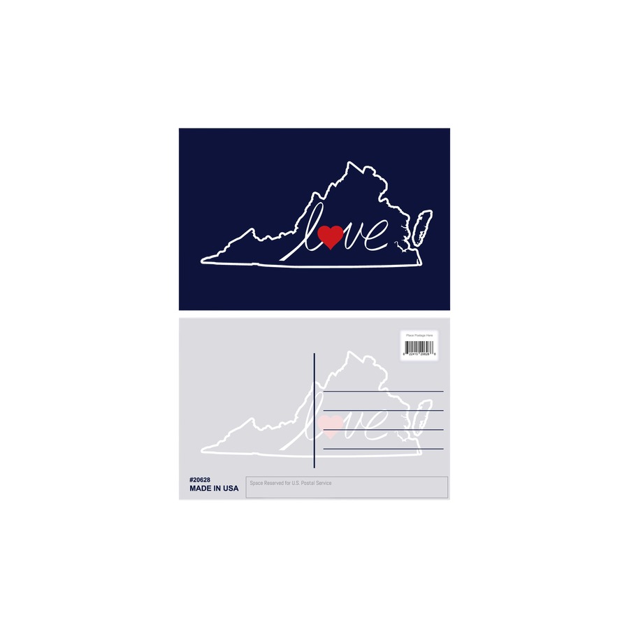POSTCARD LOVE VA