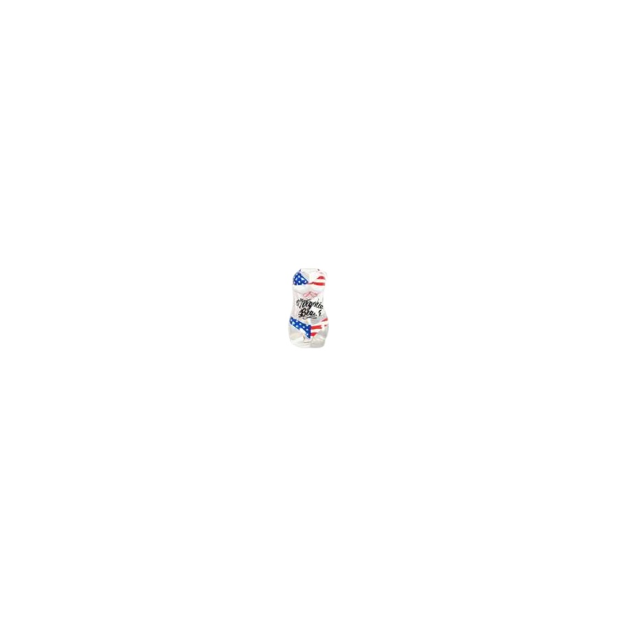 BIKINI FULL BODY SHOT AMERICAN FLAG VB
