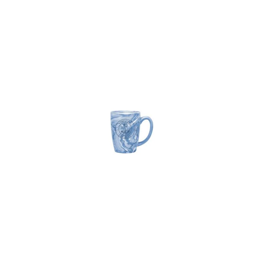 [30046] PALERMO MUG BLUE VB ANCHOR
