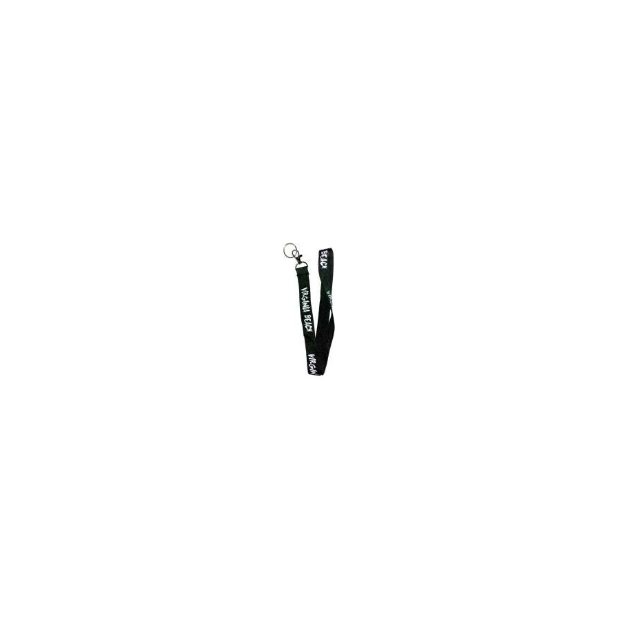 Neck Cord Lanyard Black/White imprint VB