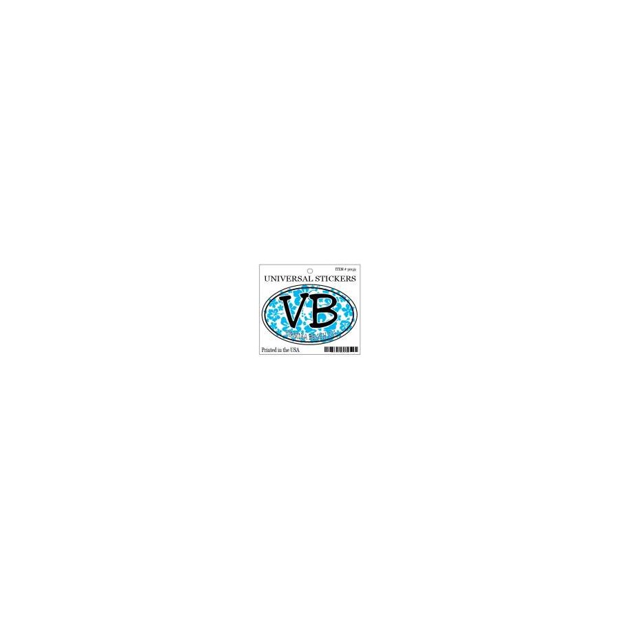 [30159] HANGING STICKER BLUE HIBISCUS VB