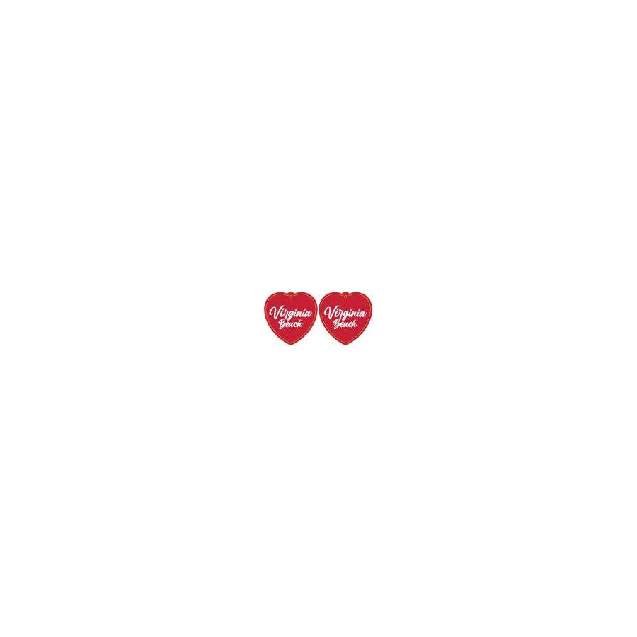 [30343] VB RED HEART DIE CUT KEYRING