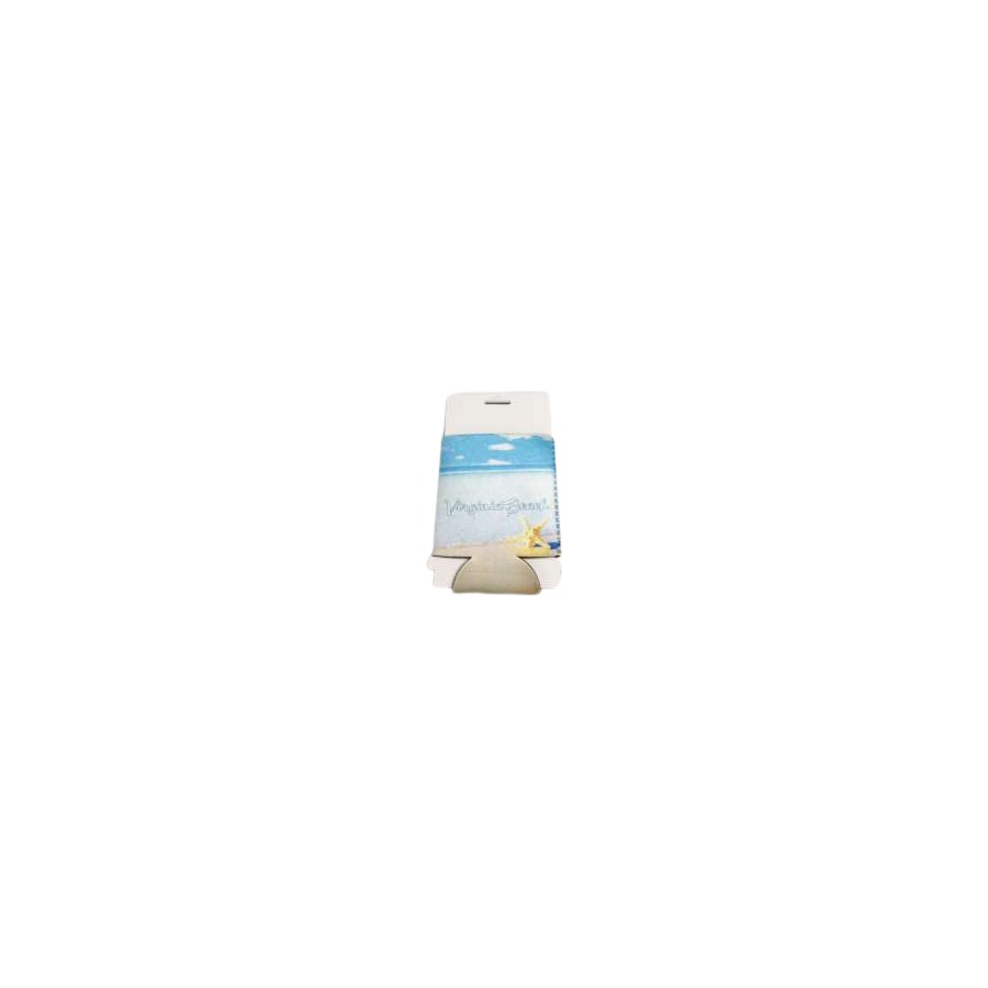 [30702] CAN COOLER VB BEACH SCENE