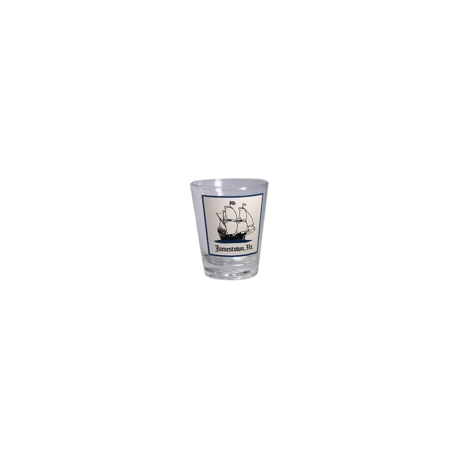 [31020] SHOTGLASS JAMESTOWN SHIP