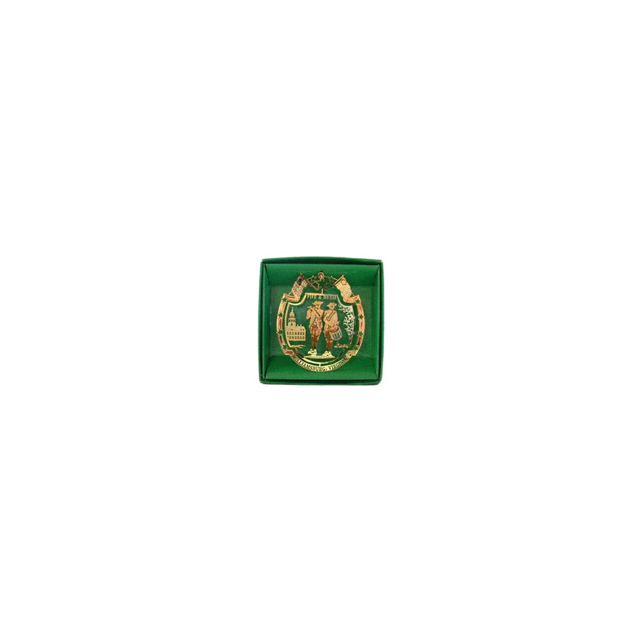 [31235] GOLD ORNAMENT WB FIFE & DRUM