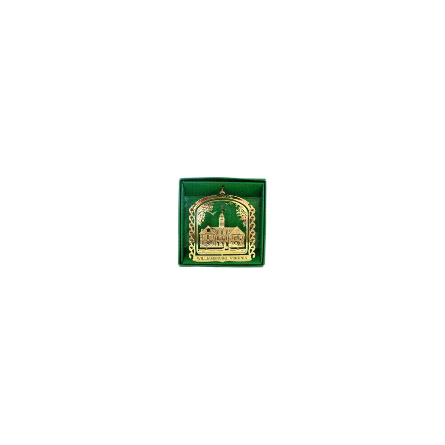 [31535] GOLD ORNAMENT WMBG CAPITOL