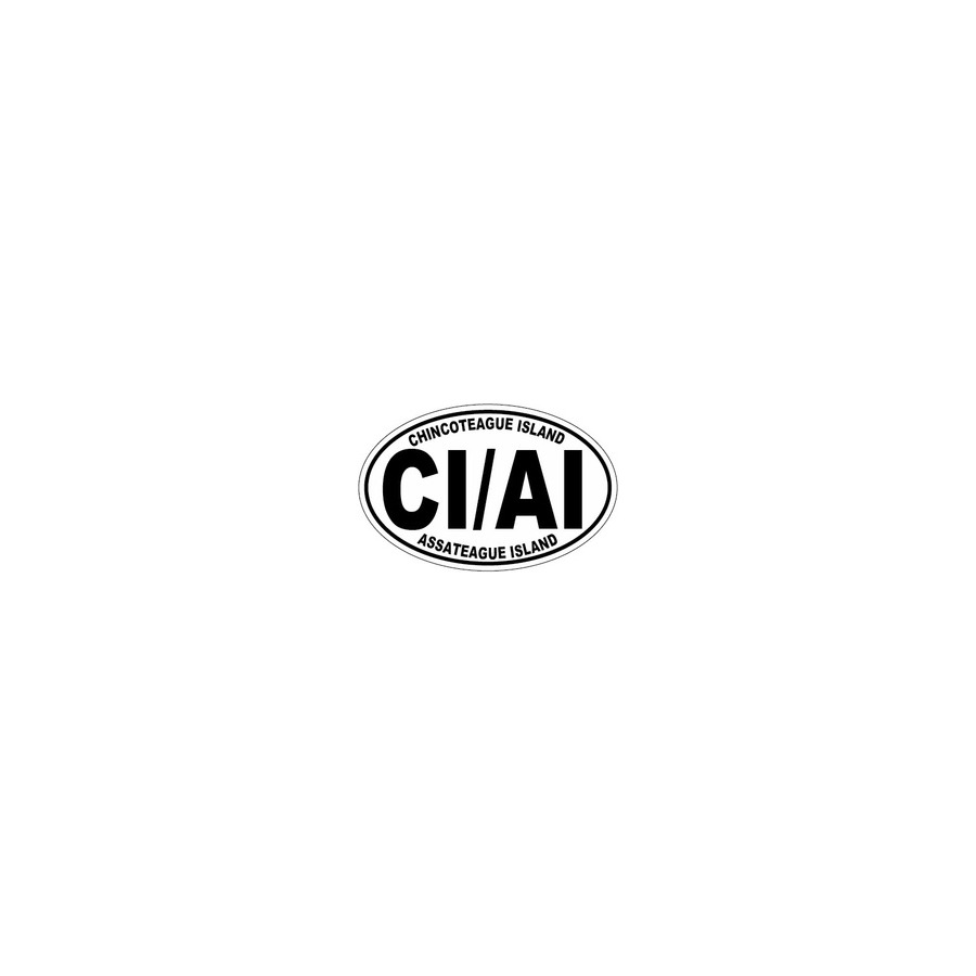[32062] STICKER OVAL CI/AI CHIN ASSATG