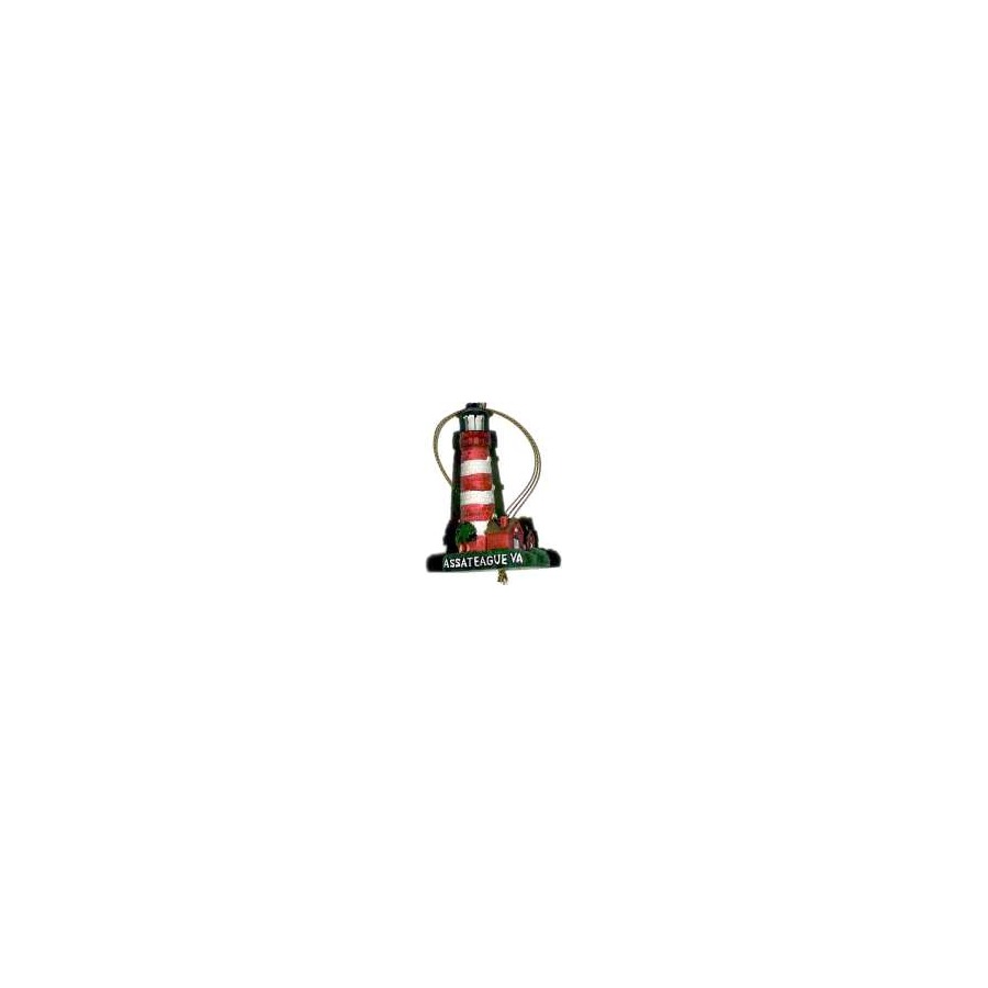 [32438] POLY ORNAMNT ASSATEAGUE LGHTHS