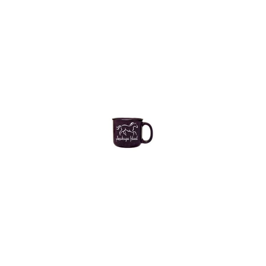 [32558] CAMPER MUG PLUM ASSATEAGUE PONY
