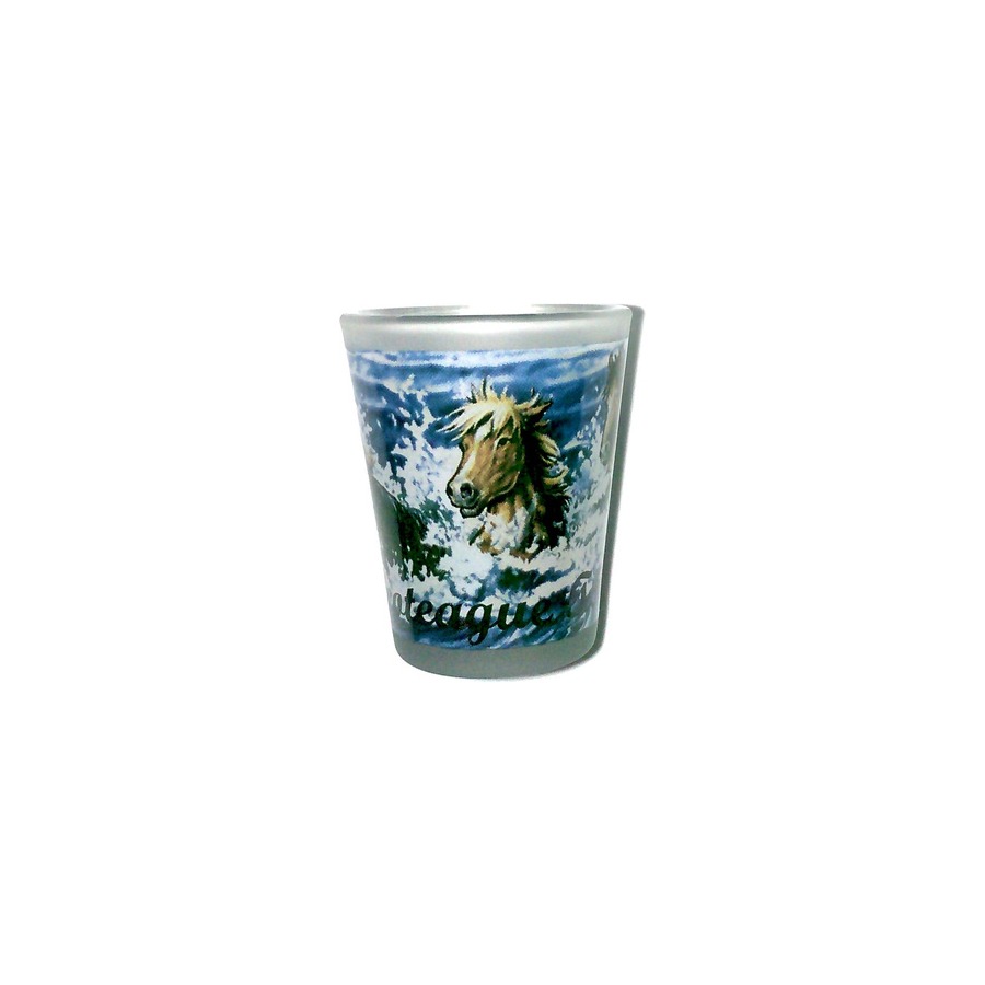 [33524] SHOTGLASS 4CLR CHIN PONY SURF
