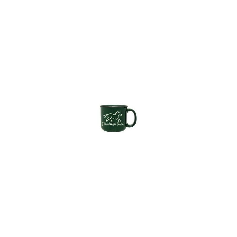 [33872] CAMPFIRE MUG GREEN CHINCO PONY