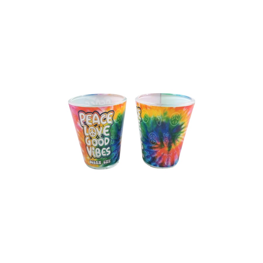 SHOT OC TIE DYE PEACE VIBES FULL WRAP PHOTO PROCESS