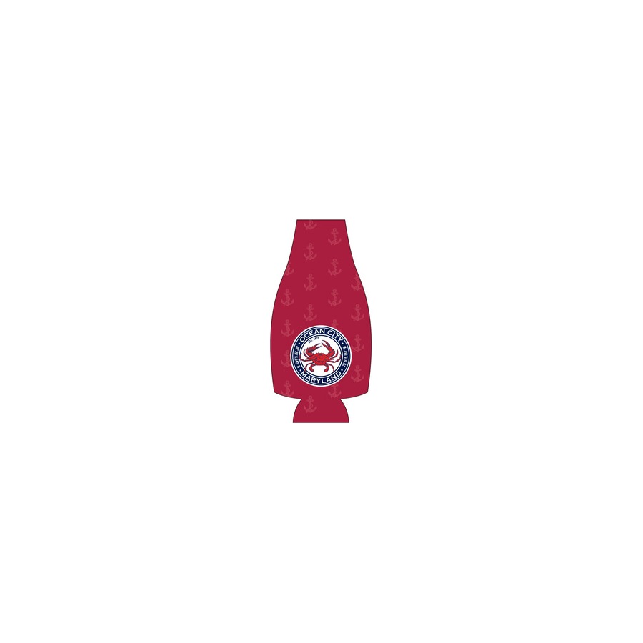 [58111] BOTTLE COOLER OC MD COORDINATE CRAB CRIMSON