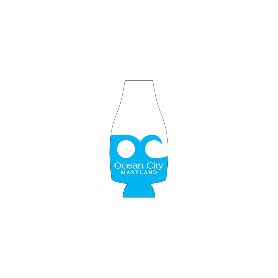 [58112] BOTTLE COOLER OC MD WAVE FLAG