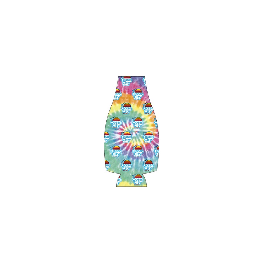[58114] BOTTLE COOLER OC MD LOGO PATTERN TIE DYE