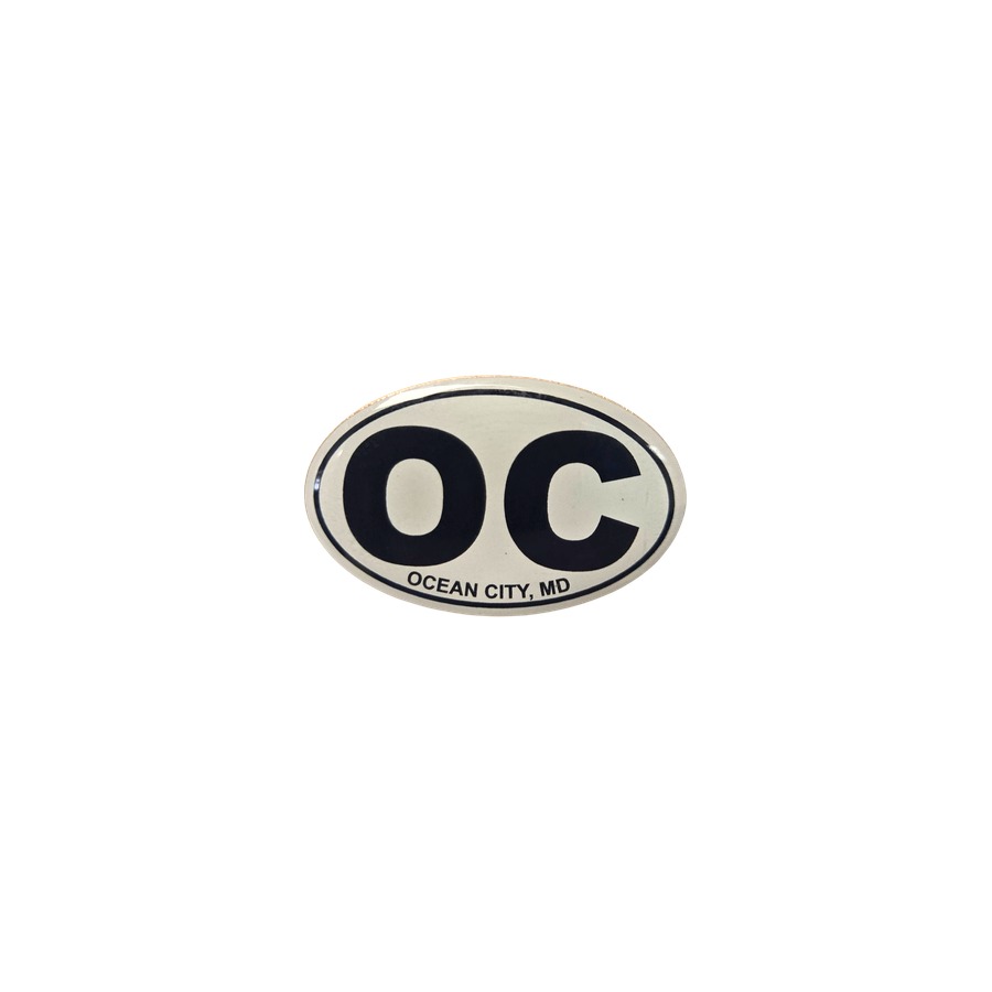 TAC PIN OVAL-OC OCEAN CITY, MD