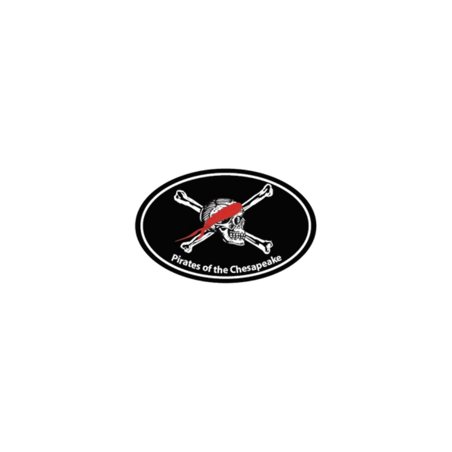 [59662] STKR PIRATES OF CHESAPEAKE RED BLACK