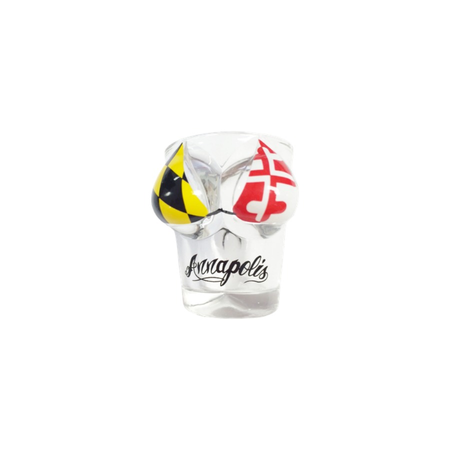 [65021] SHOT TOP ANNAPOLIS MD FLAG BIKINI