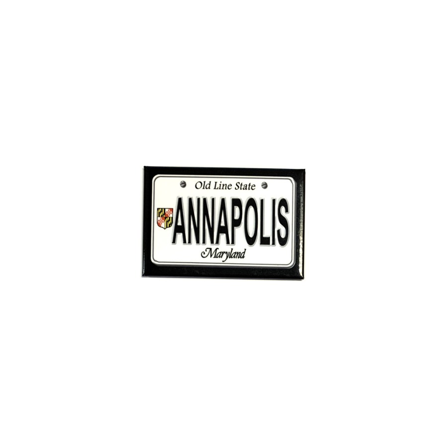 [65106] ANNAPOLIS LICENSE PLATE 2X3 METAL MAGNET