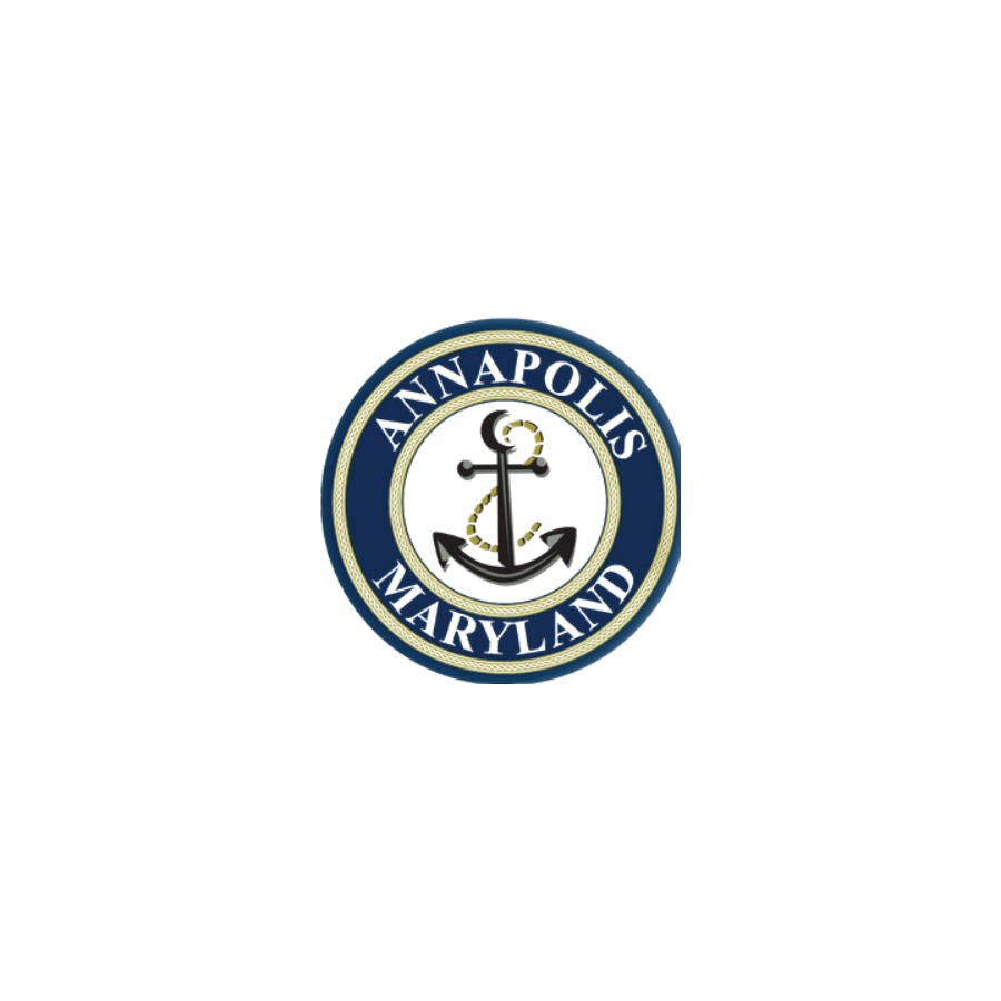 [65196] ANNAPOLIS ANCHOR ROUND MAGNET EPOXY