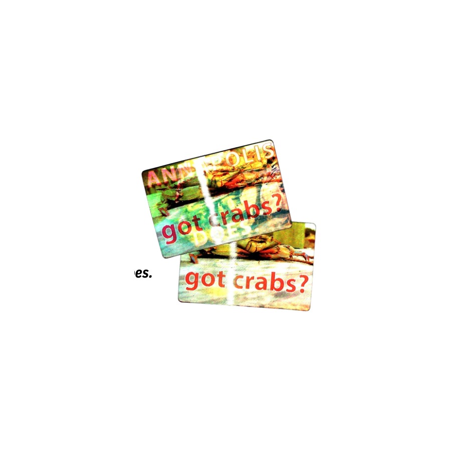 [65411] MAGNET HLGRPHC ANNAPOLIS CRAB