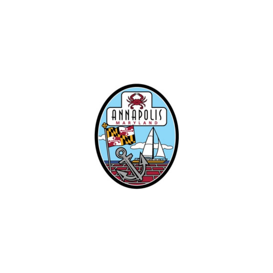 [65601] DECO MAGNET ANNAPOLIS DOCK COLLAGE