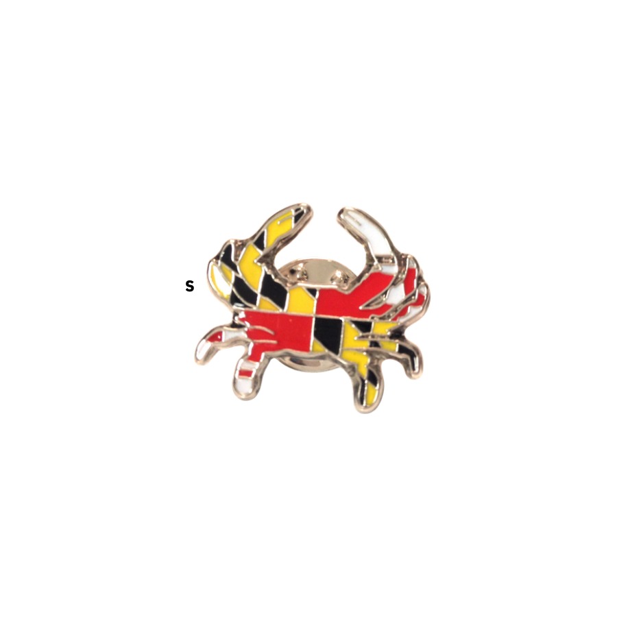 [66047] TAC PIN MD FLAG CRAB 7/8"
