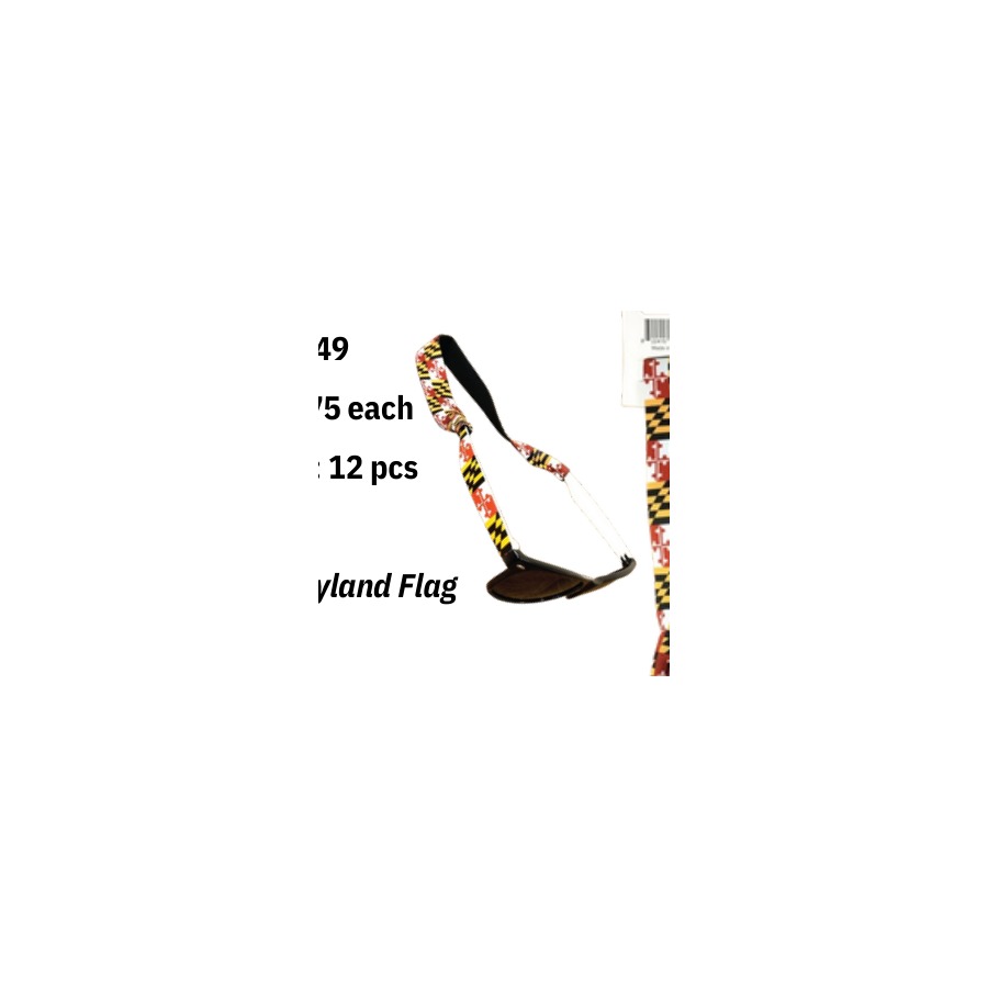 SUNGLASS STRAPS MD FLAG DESIGN