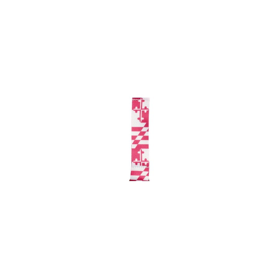 PINK MD FLAG KEYRING LANYARD