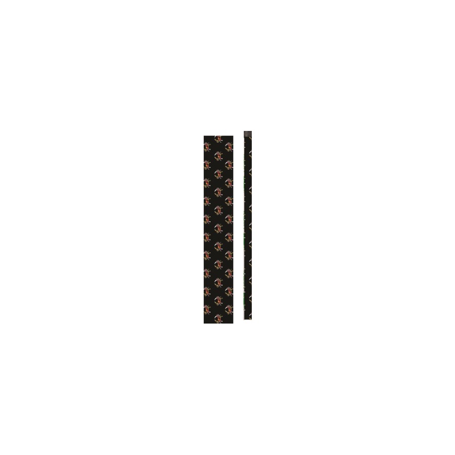 [66290] MD CRAB FLAG BLACK FULL WRAP PENCIL