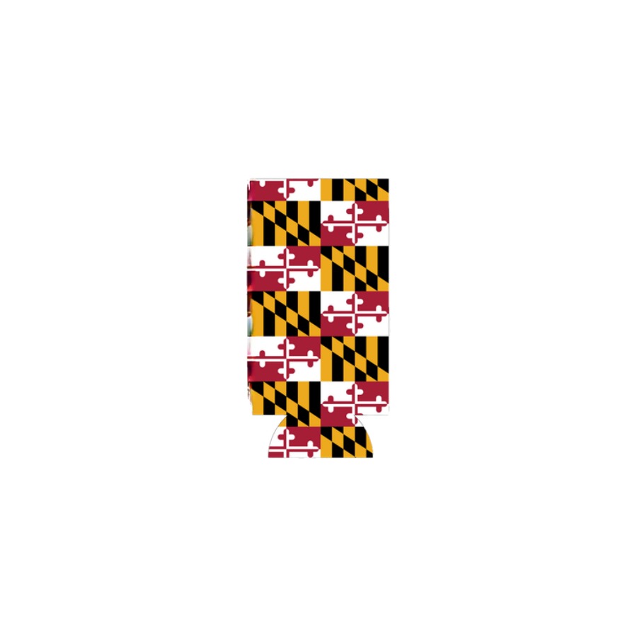 [66327] SLIM CAN COOLER MD FLAG