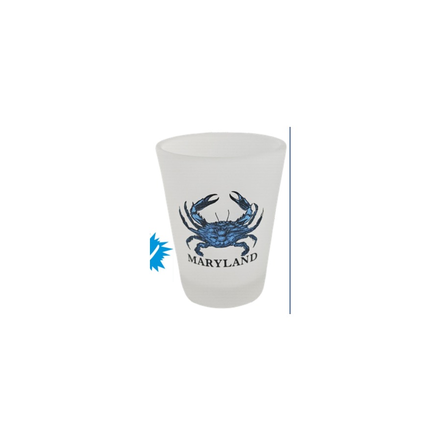 SHOT FROSTED MD BLUE CRAB MARYLAND