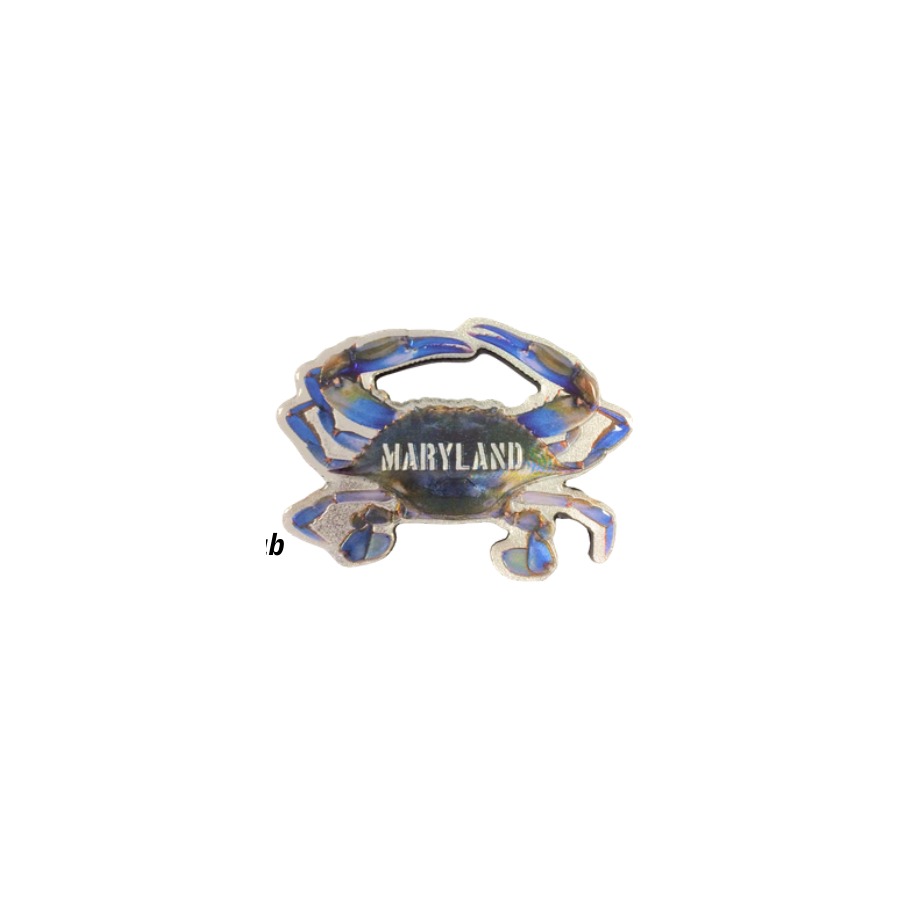 [66610] FOIL DECO MAGNET MD NATURAL CRAB