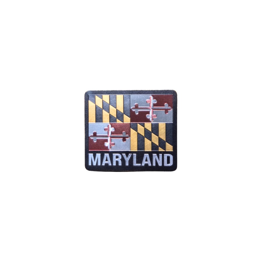 FOIL DECO MAGNET MARYLAND FLAG